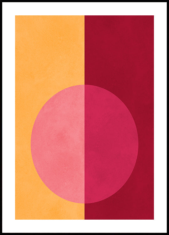 Crimson Balance Poster