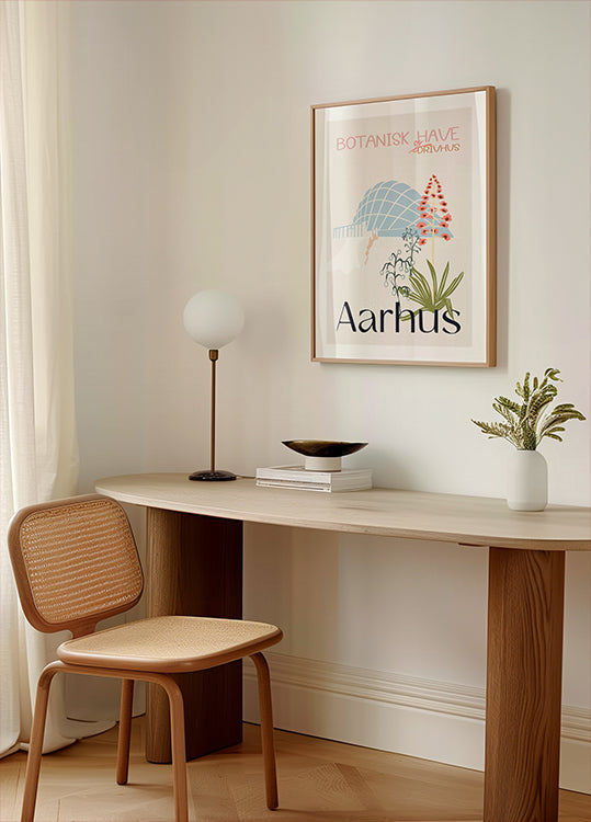 Aarhus Botanical Garden, Denmark Poster