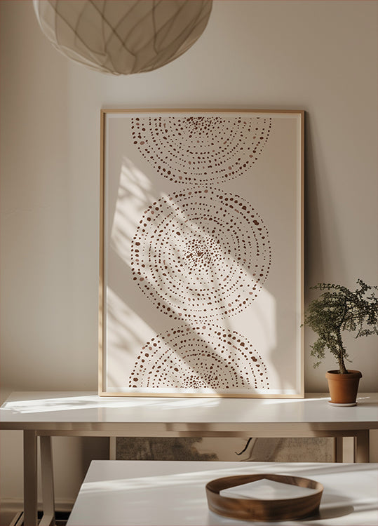 Concentric Whispers Poster