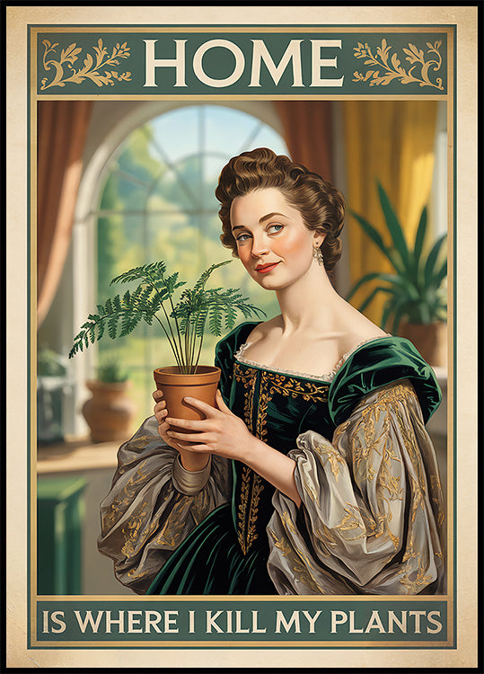 Plant Peril at Home Poster