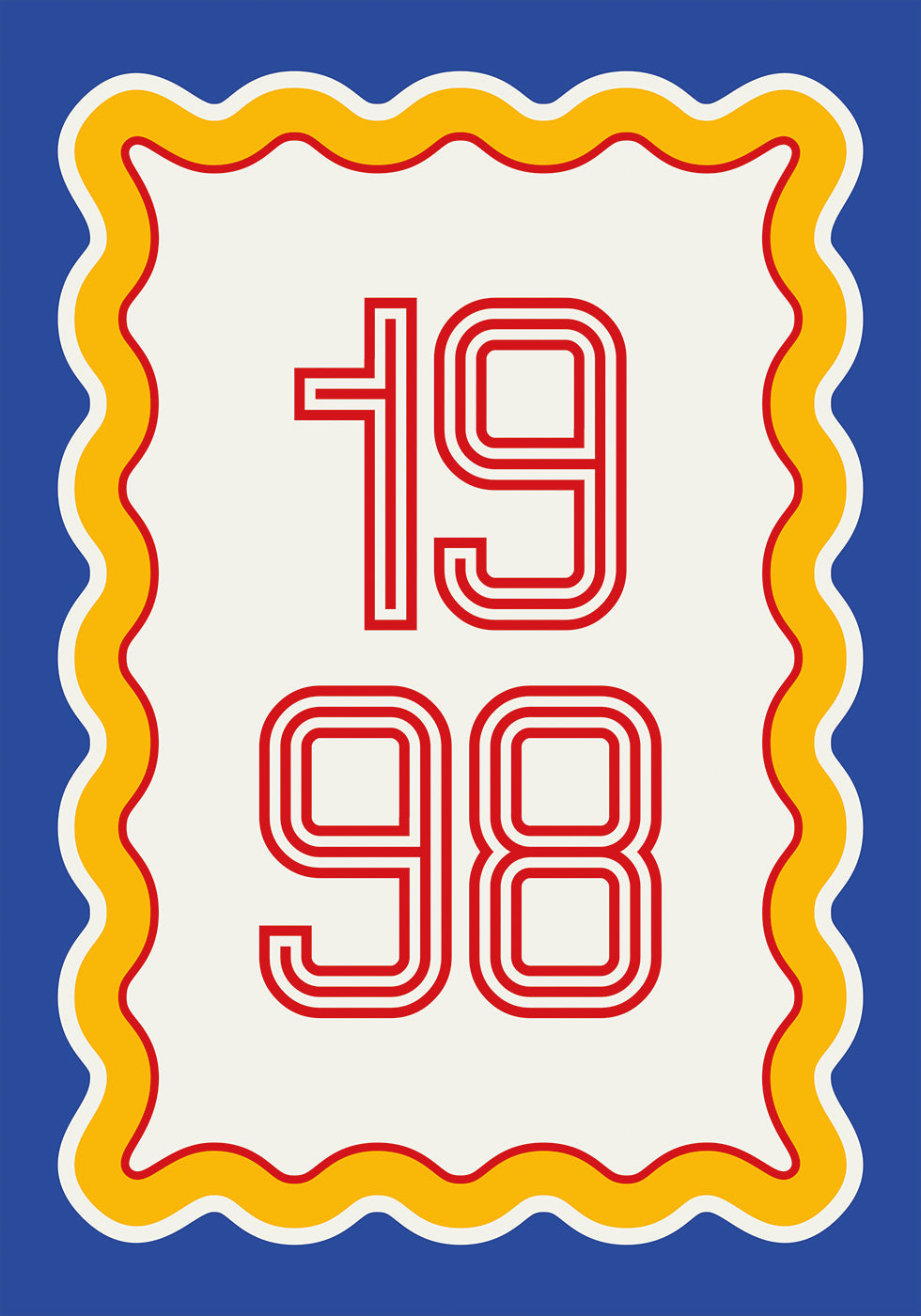 Your Year in Retro Style Personal 2 Poster