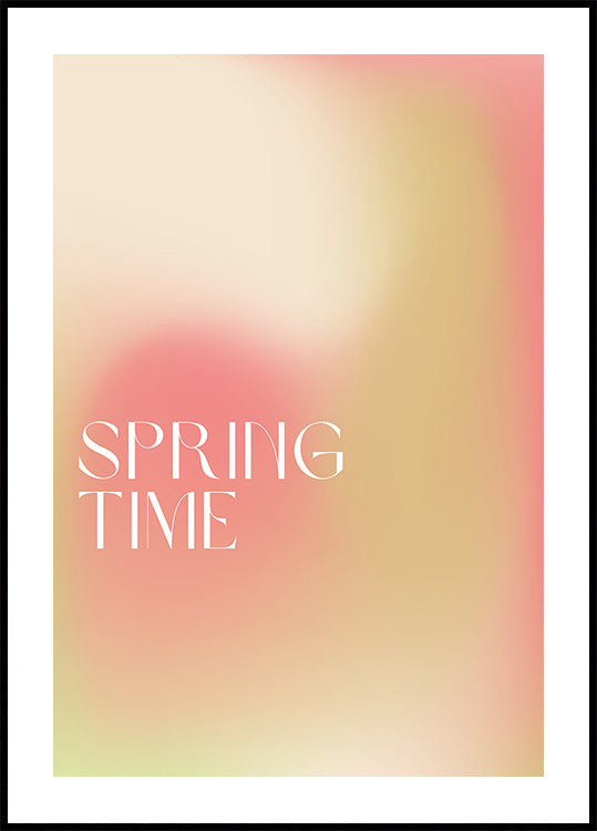 Blossom Hues Poster