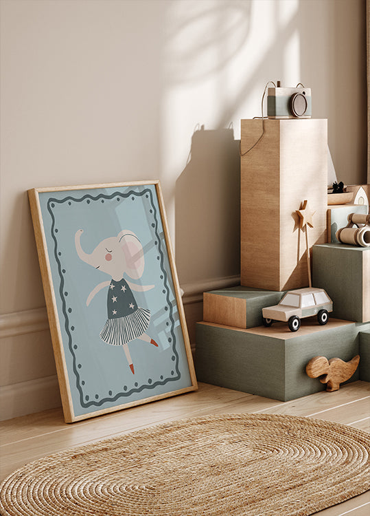 Dancingelephant Poster