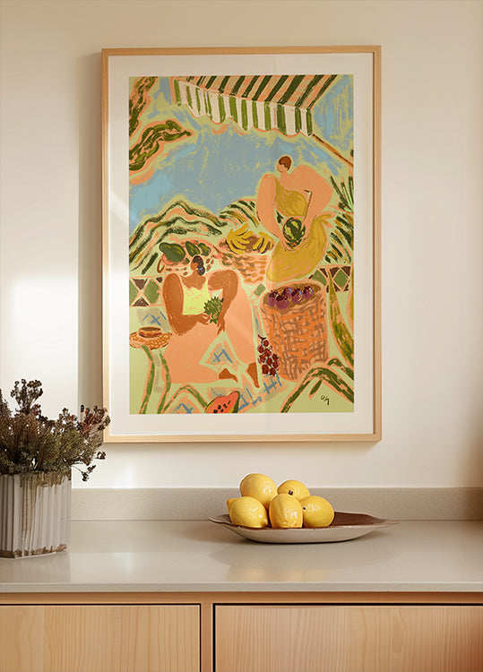 Fruit Stand Poster