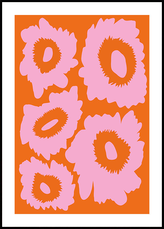 Floral Frenzy Poster