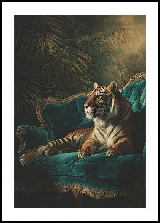 Resting Tiger Poster