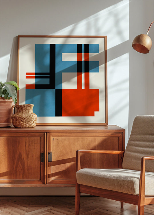 Colorful layers 4 Poster