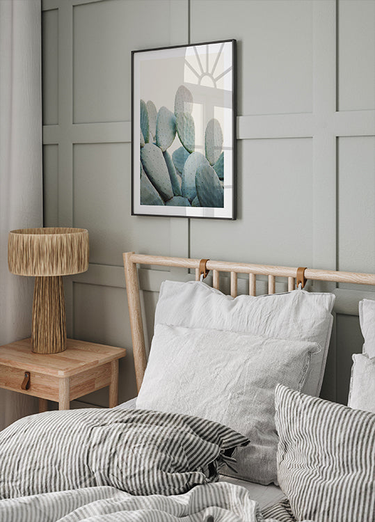 Pastel Cacti Poster