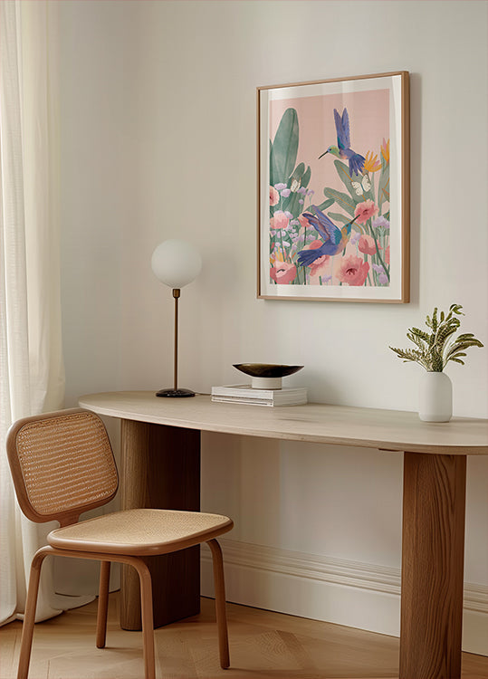 Hummingbirds Poster