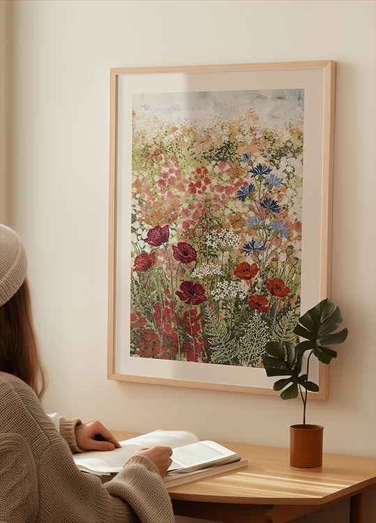 Spring Field Poster