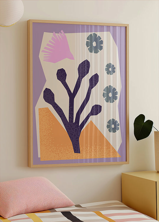 Abstract Garden Poster