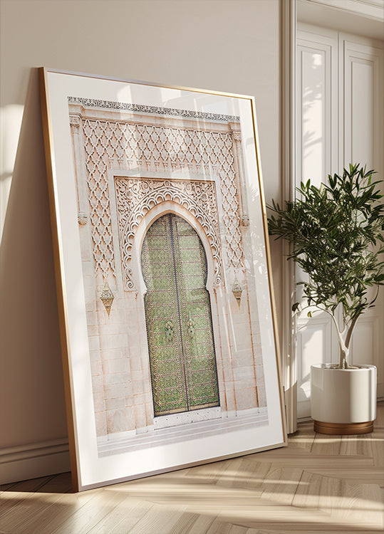 Moroccan Door Poster