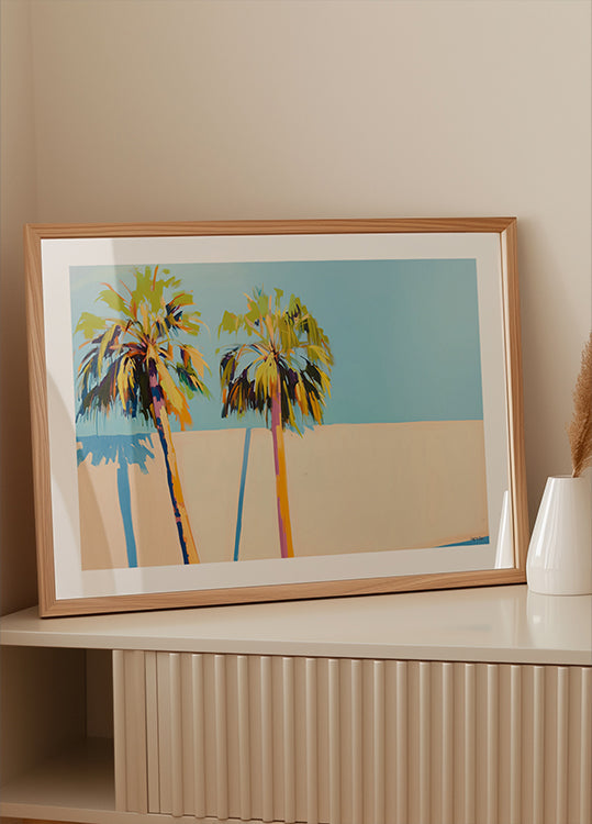 Palm Trees Poster