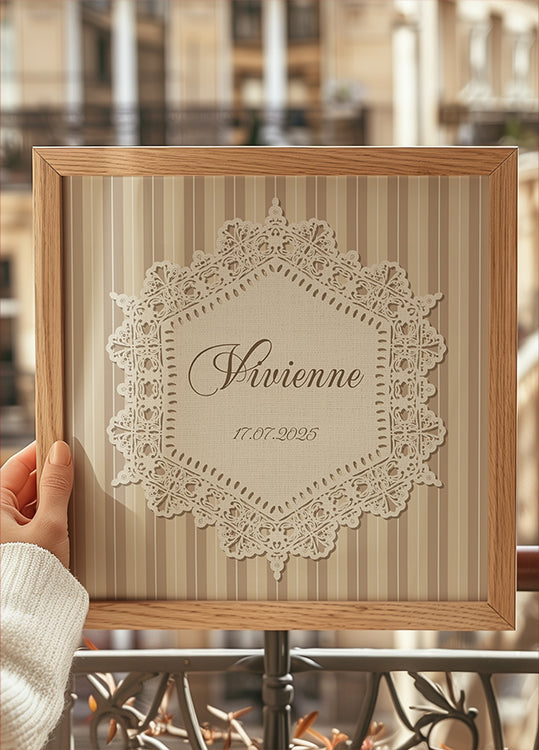 Lacy Name Personal Poster