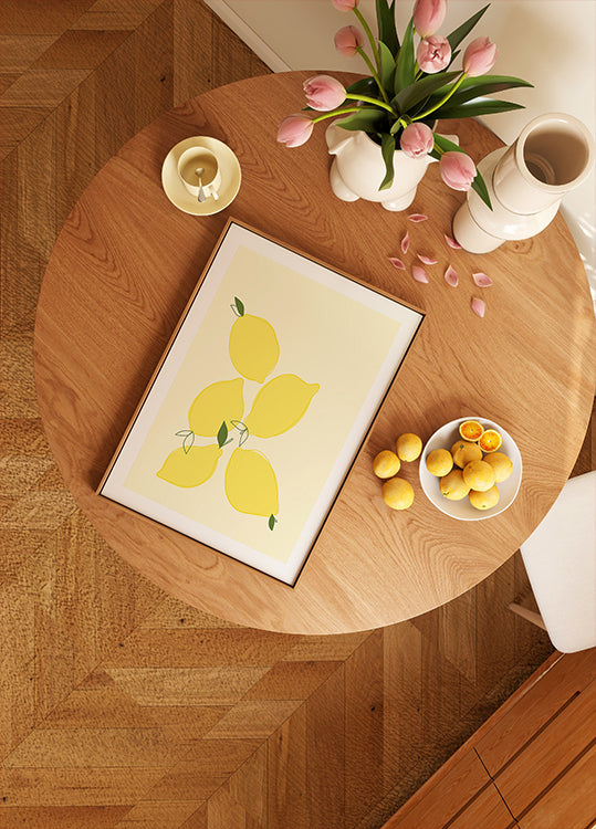Lemon Harmony Poster
