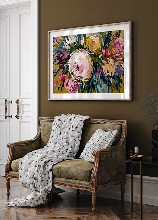Marigold Bloom Poster