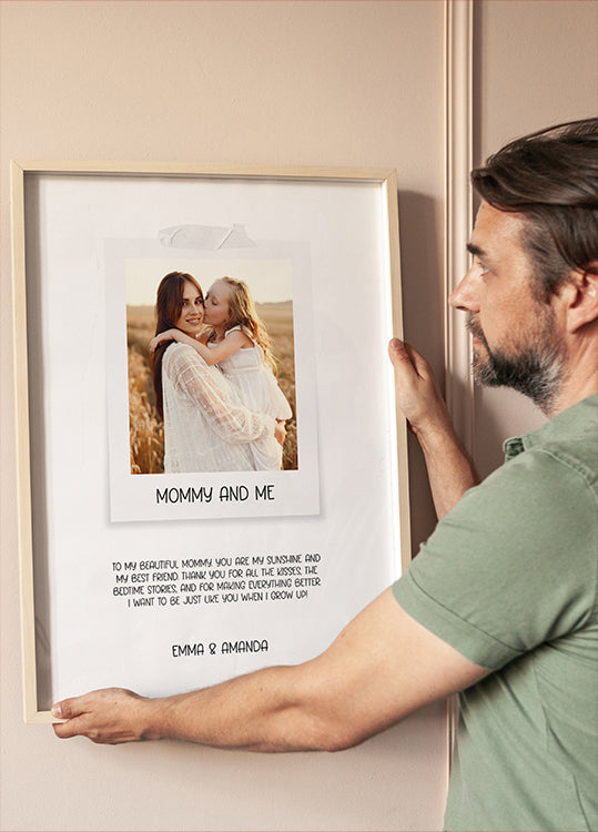 My Mommy Photo Personal Poster