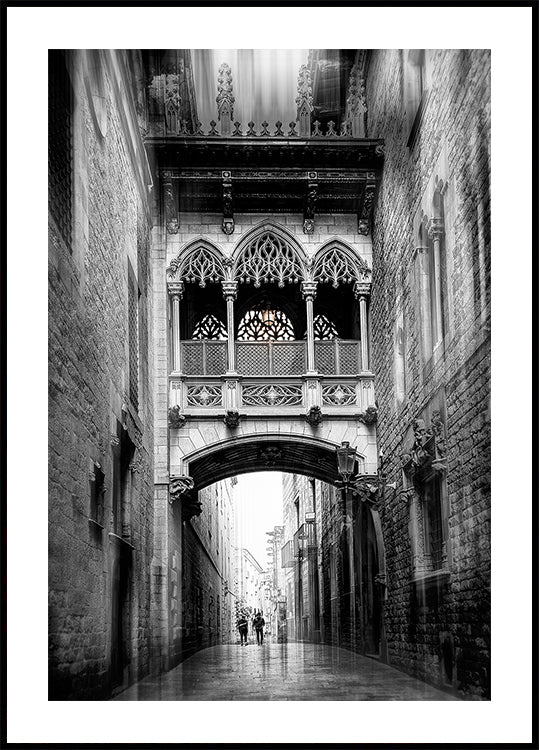 Bishop´s Bridge (Barcelona Series) Poster