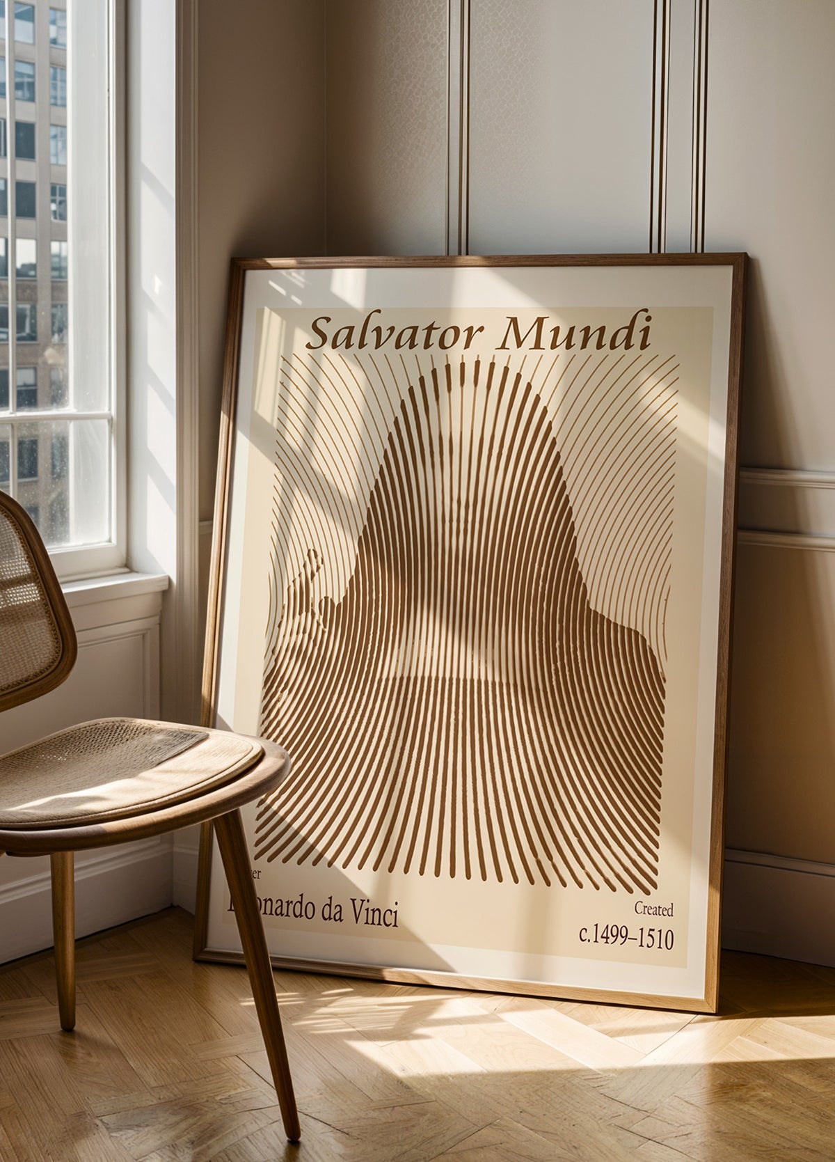 Abstract Jesus Silhouette