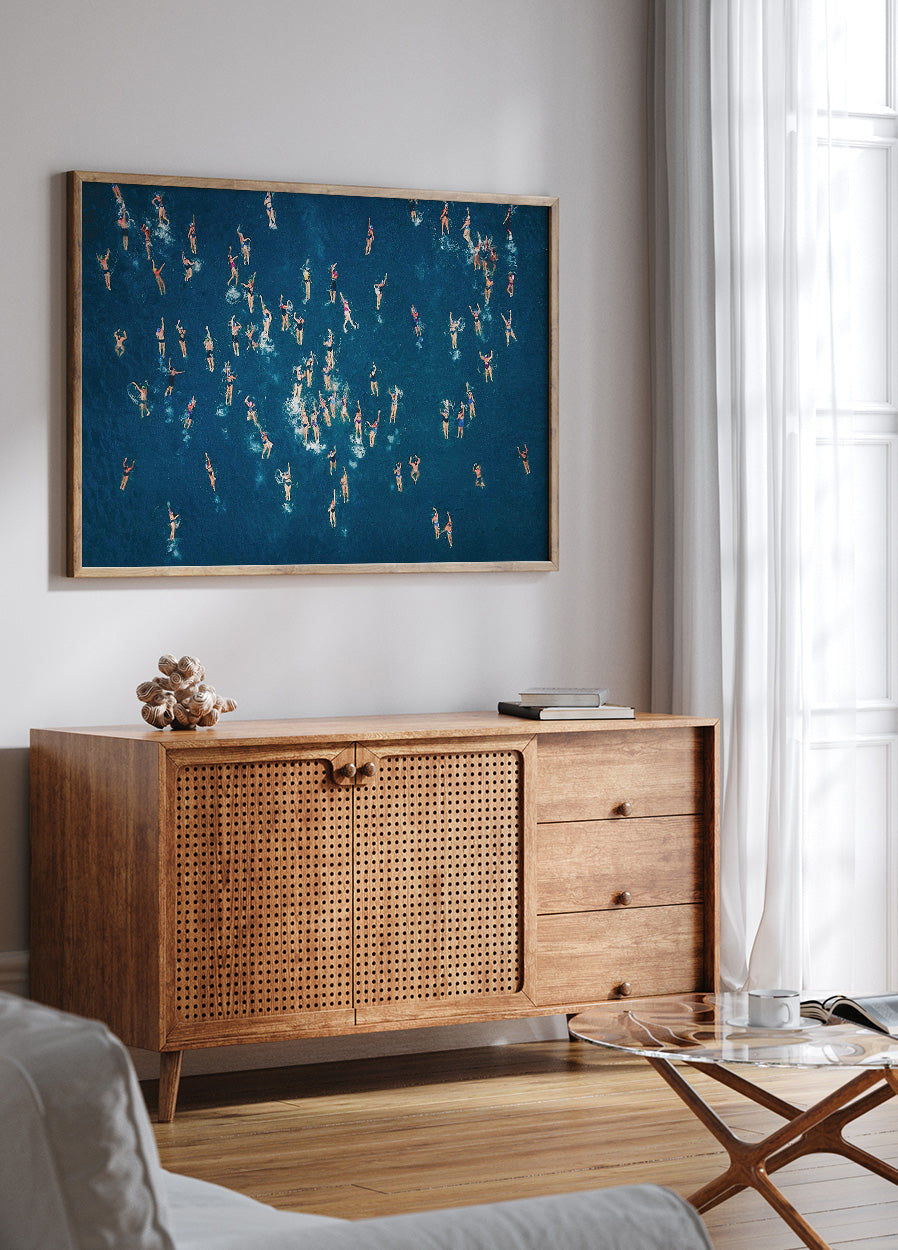 Swimming Wall Art Poster