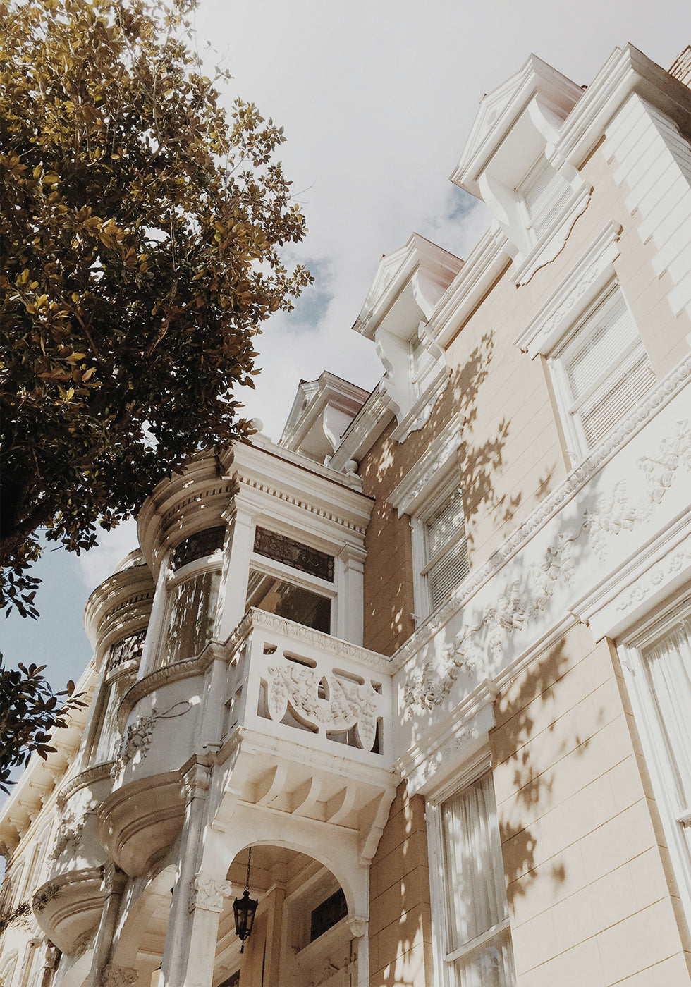 Beautiful Building in Savannah, USA Poster