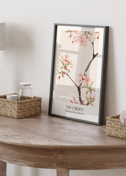 Blooming Apricot Branch Poster