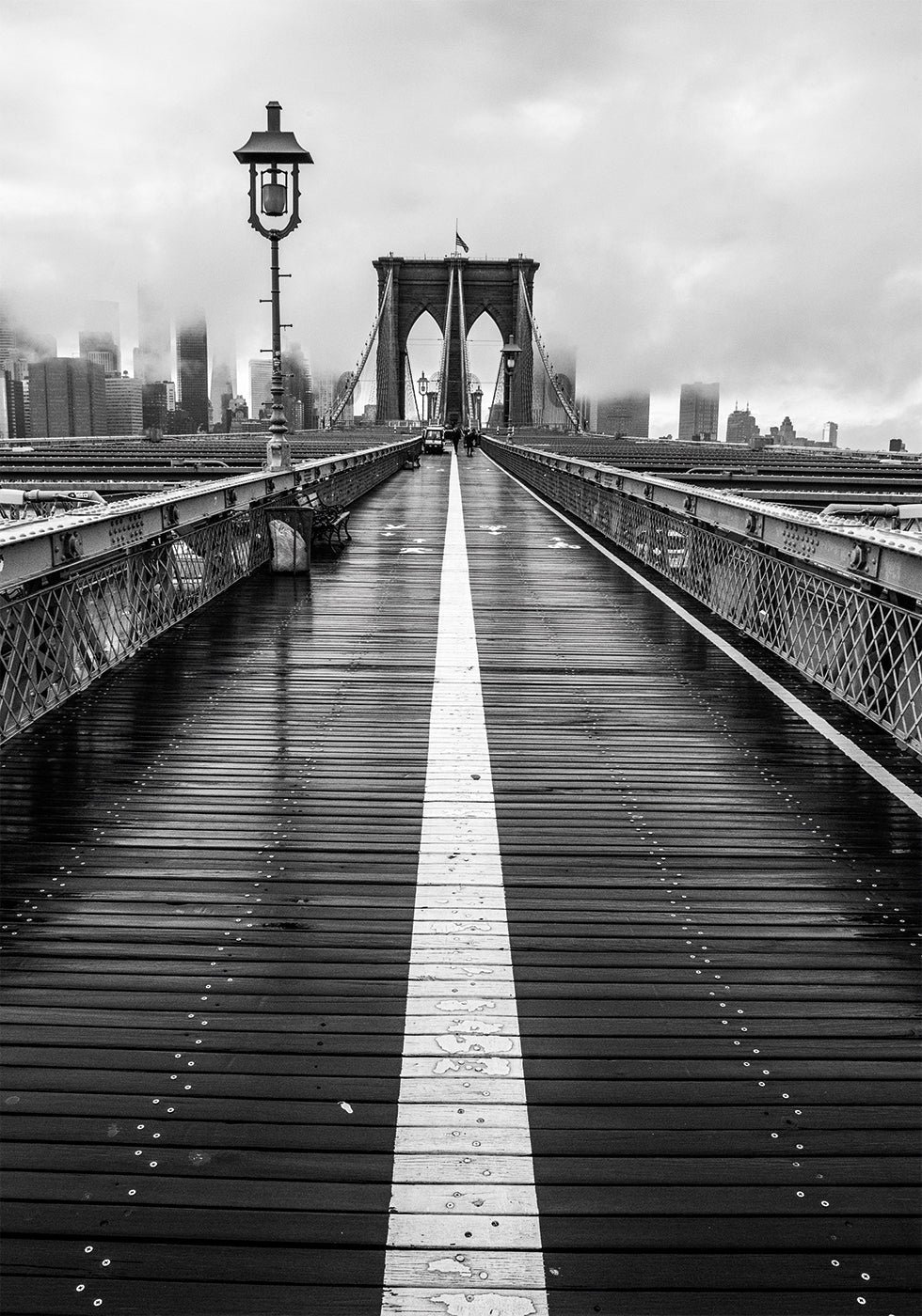 Brooklyn Bridge Walk Poster