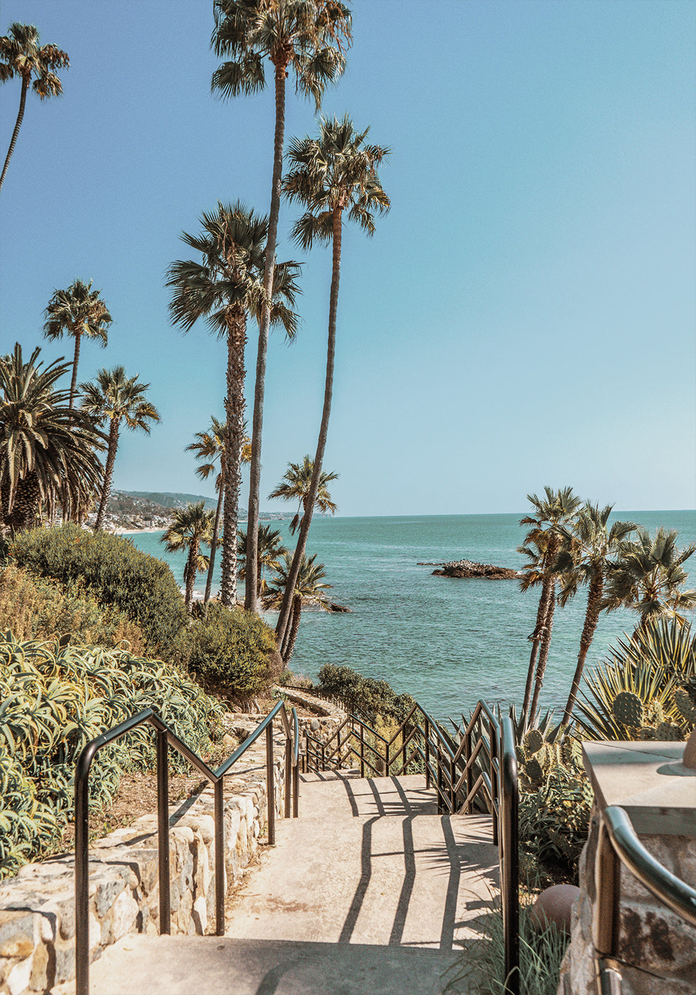 California Coastal Path Poster