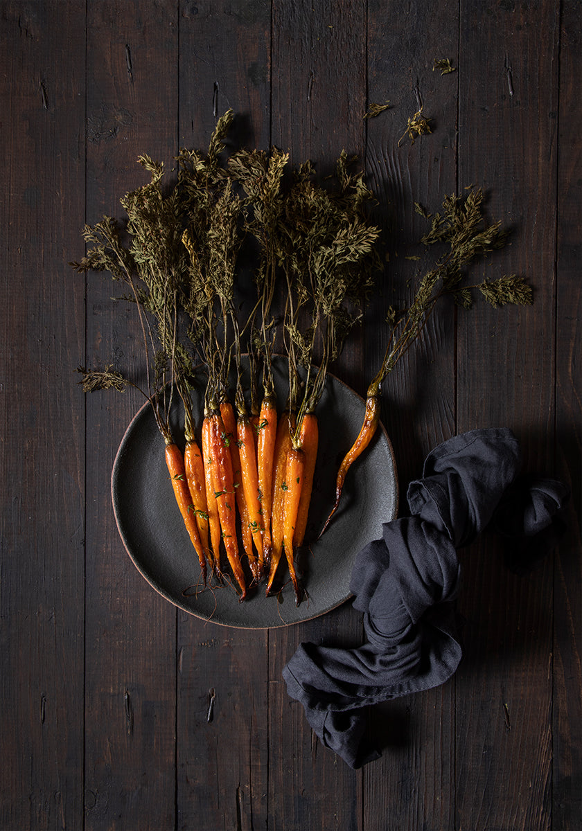 Roasted carrots Poster