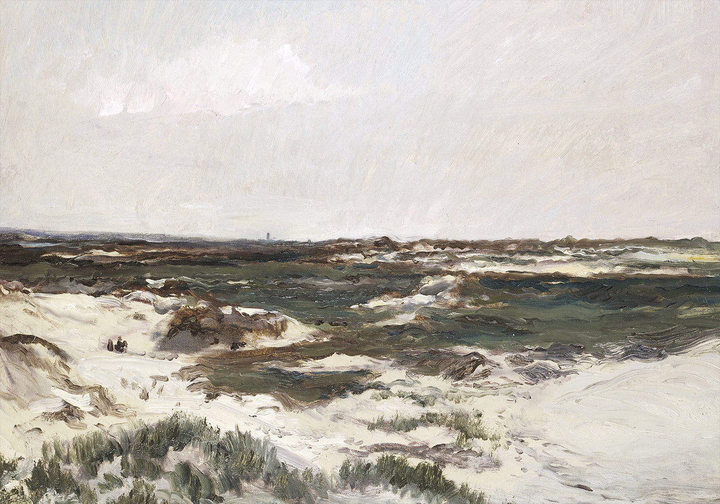 The Dunes at Camiers by Charles-François Daubigny Poster