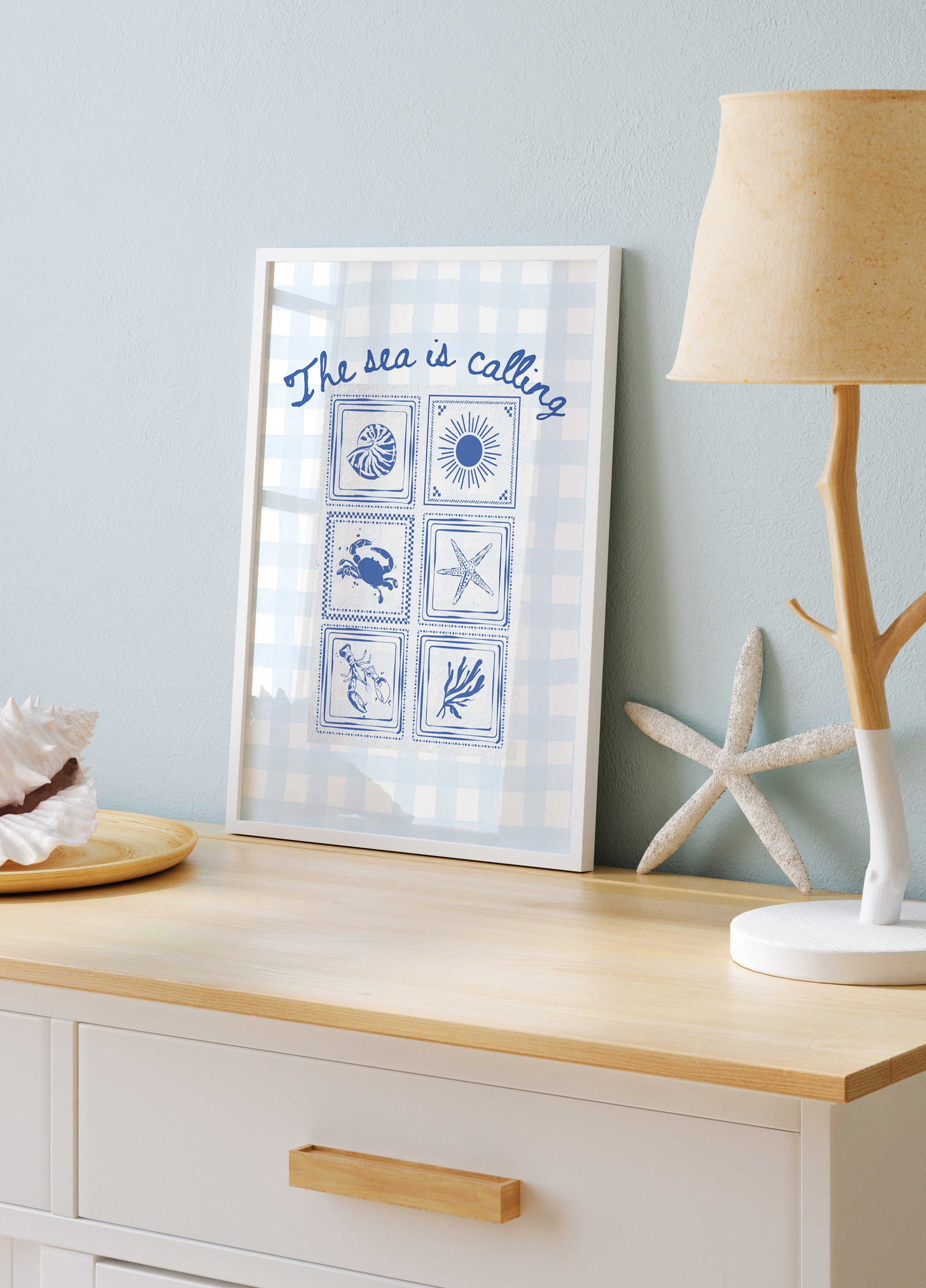 Coastal Sea Life Tiles