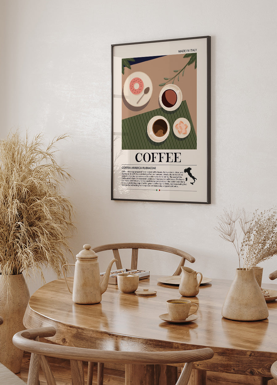 Coffee Made in Italy Poster