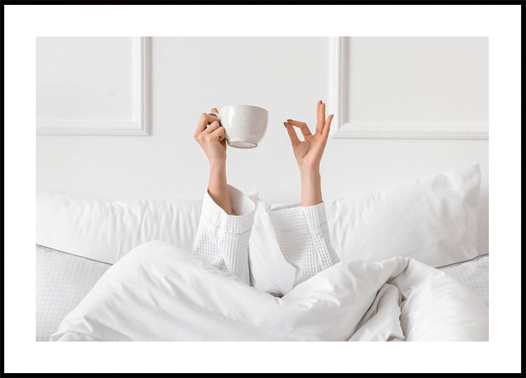 Kaffe i Sengen Poster
