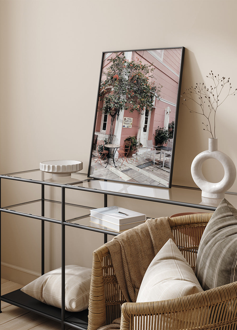 Cozy Streetview On Nafplio Poster
