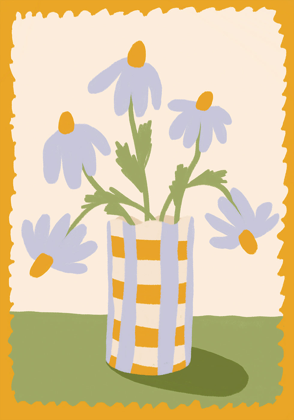 Cute Flowers in a Vase Poster