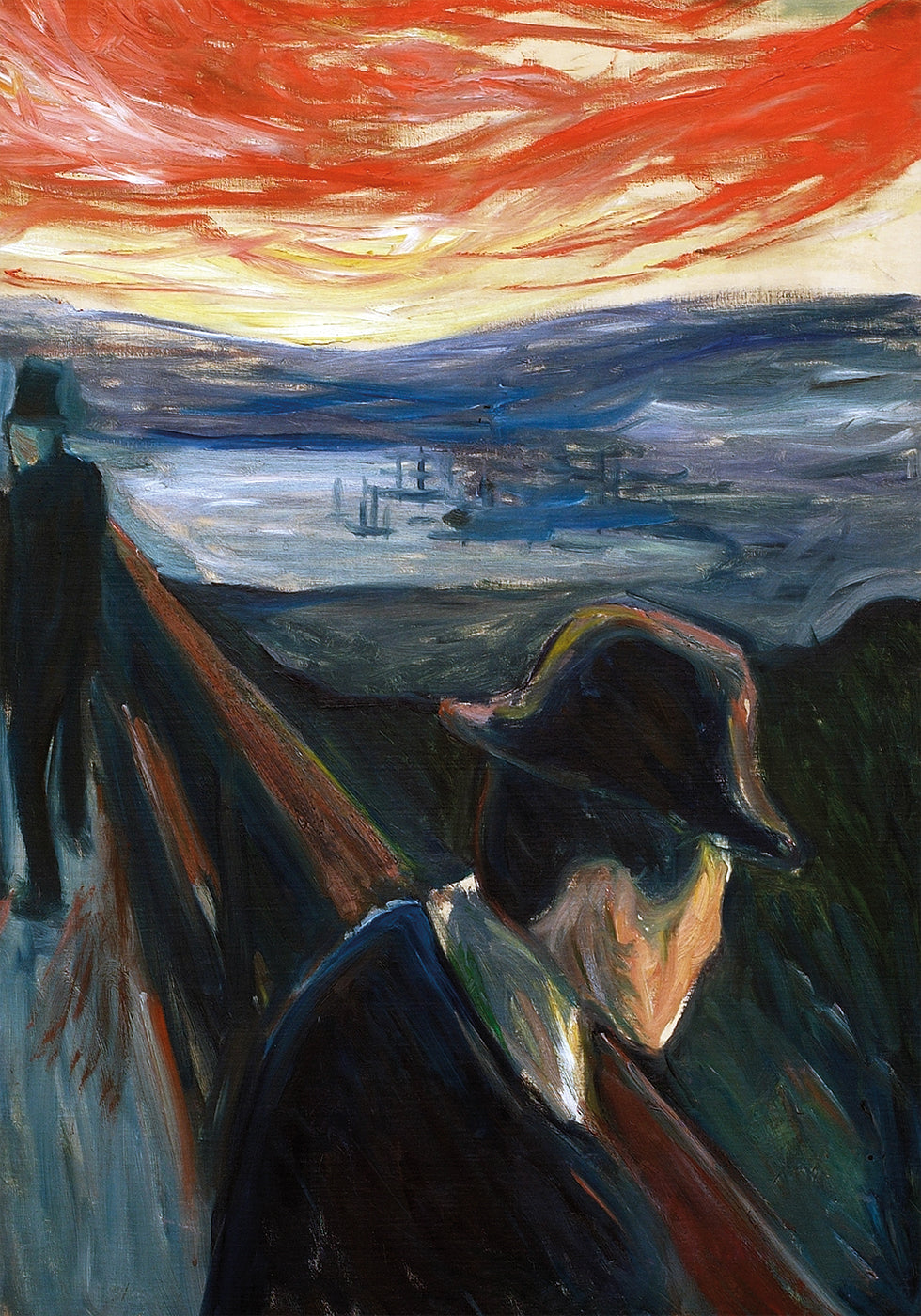 Despair By Edvard Munch Poster