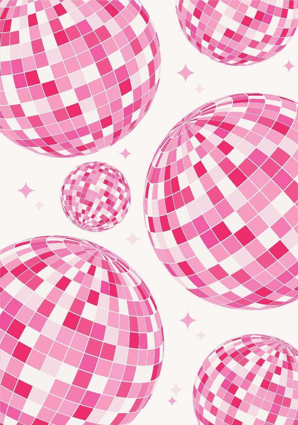 Disco Balls Poster