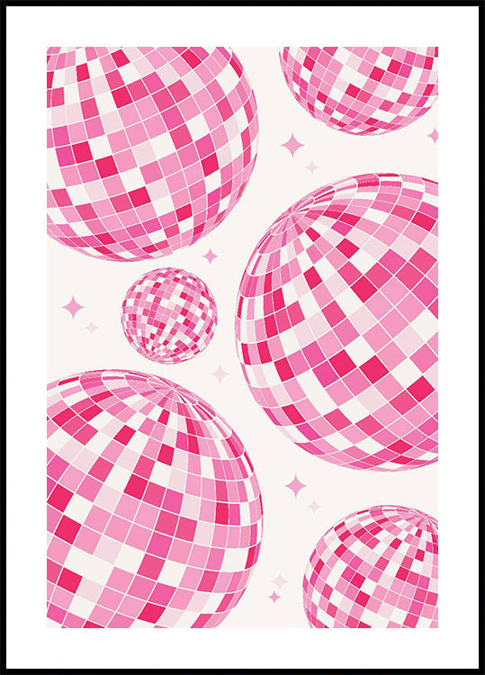 Disco Balls Poster