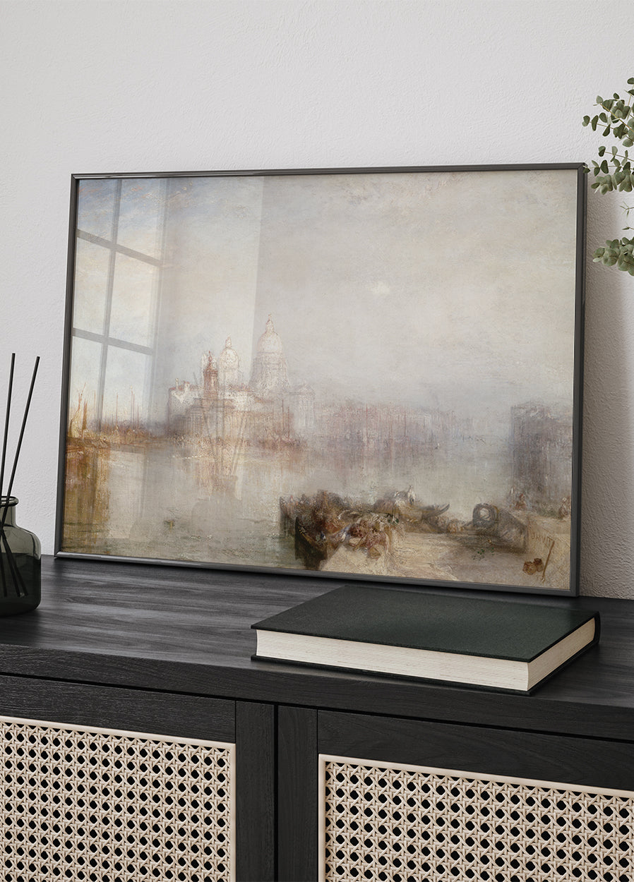 Dogana and Santa Maria By William Turner Poster