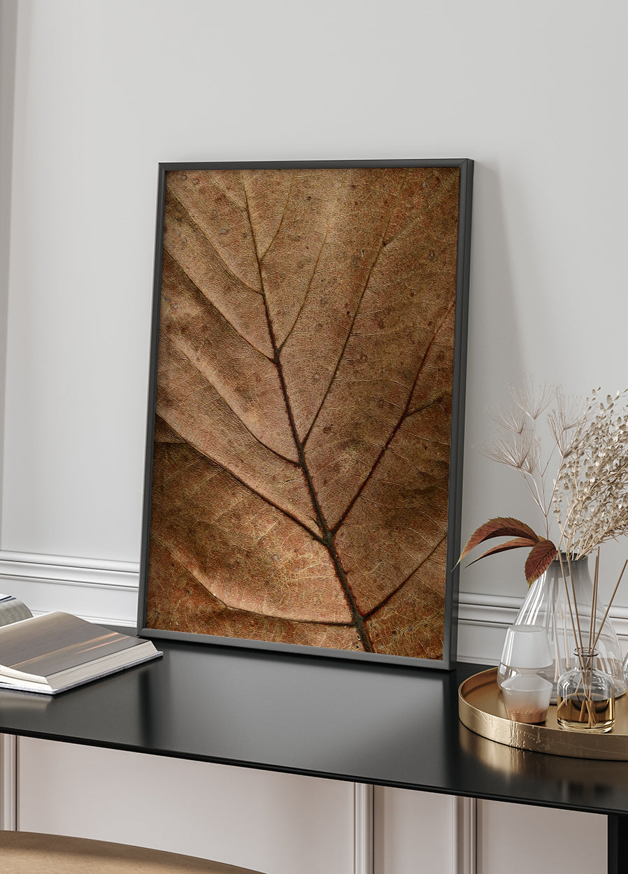 Dry Leaf Poster