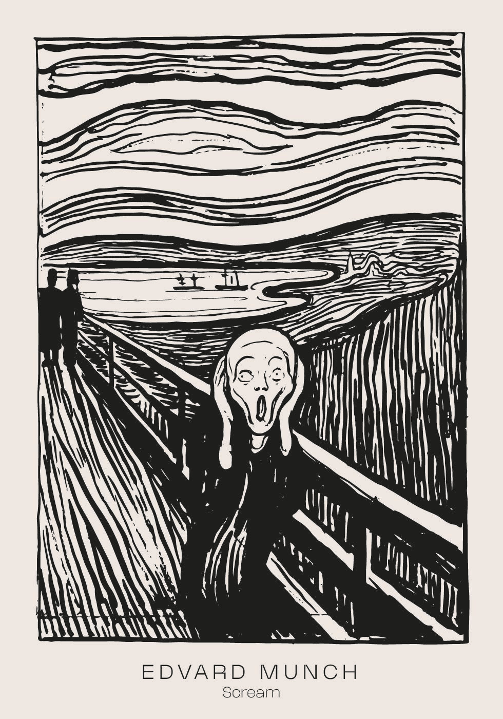Scream, Edvard Munch Poster