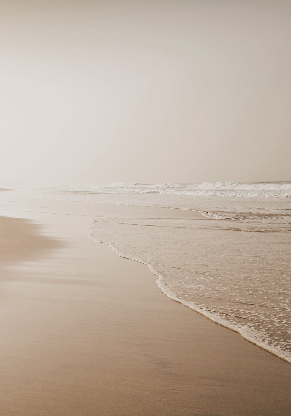 Empty Beach Poster