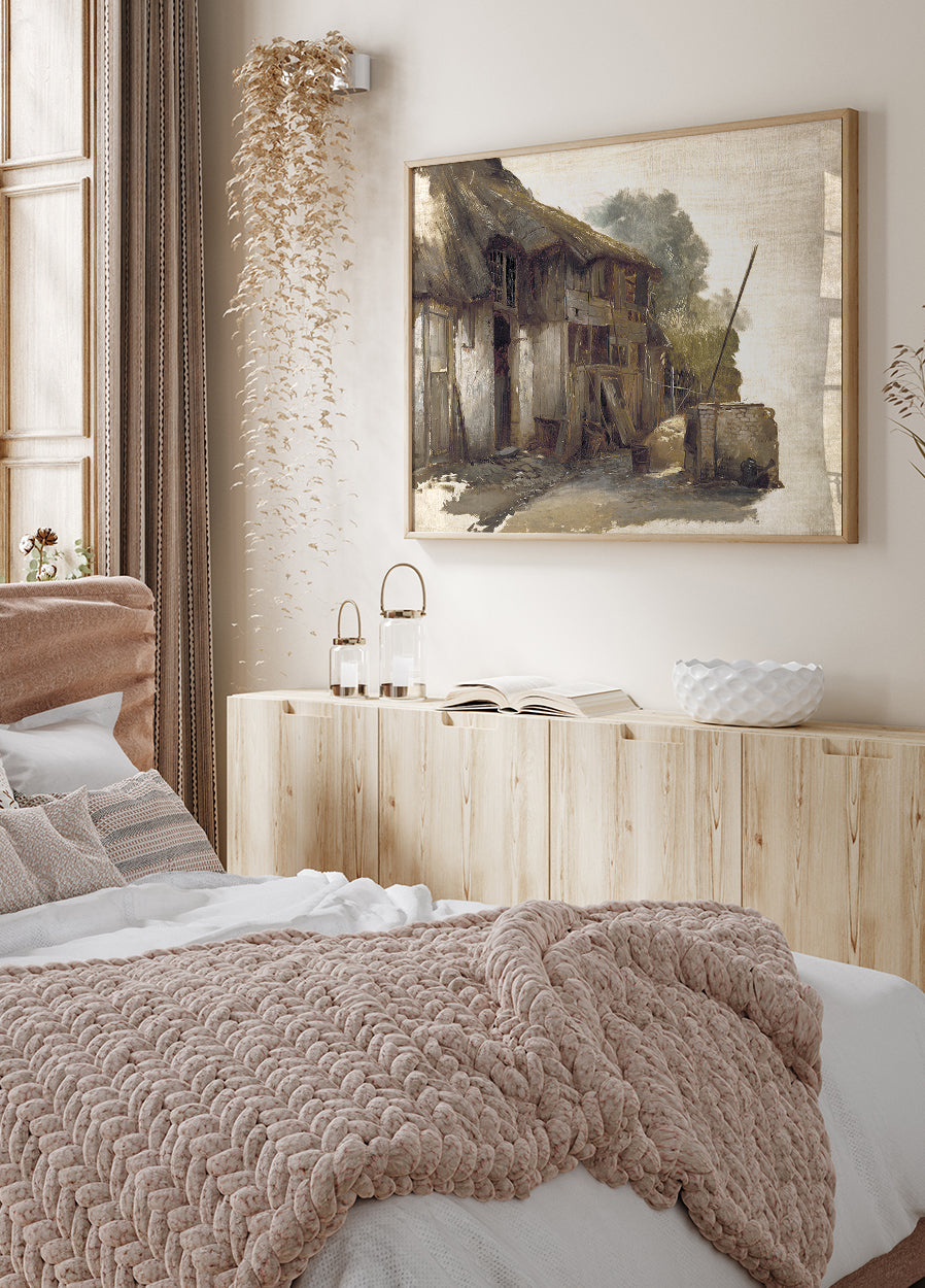Farmhouse By Hendrik Leys Poster