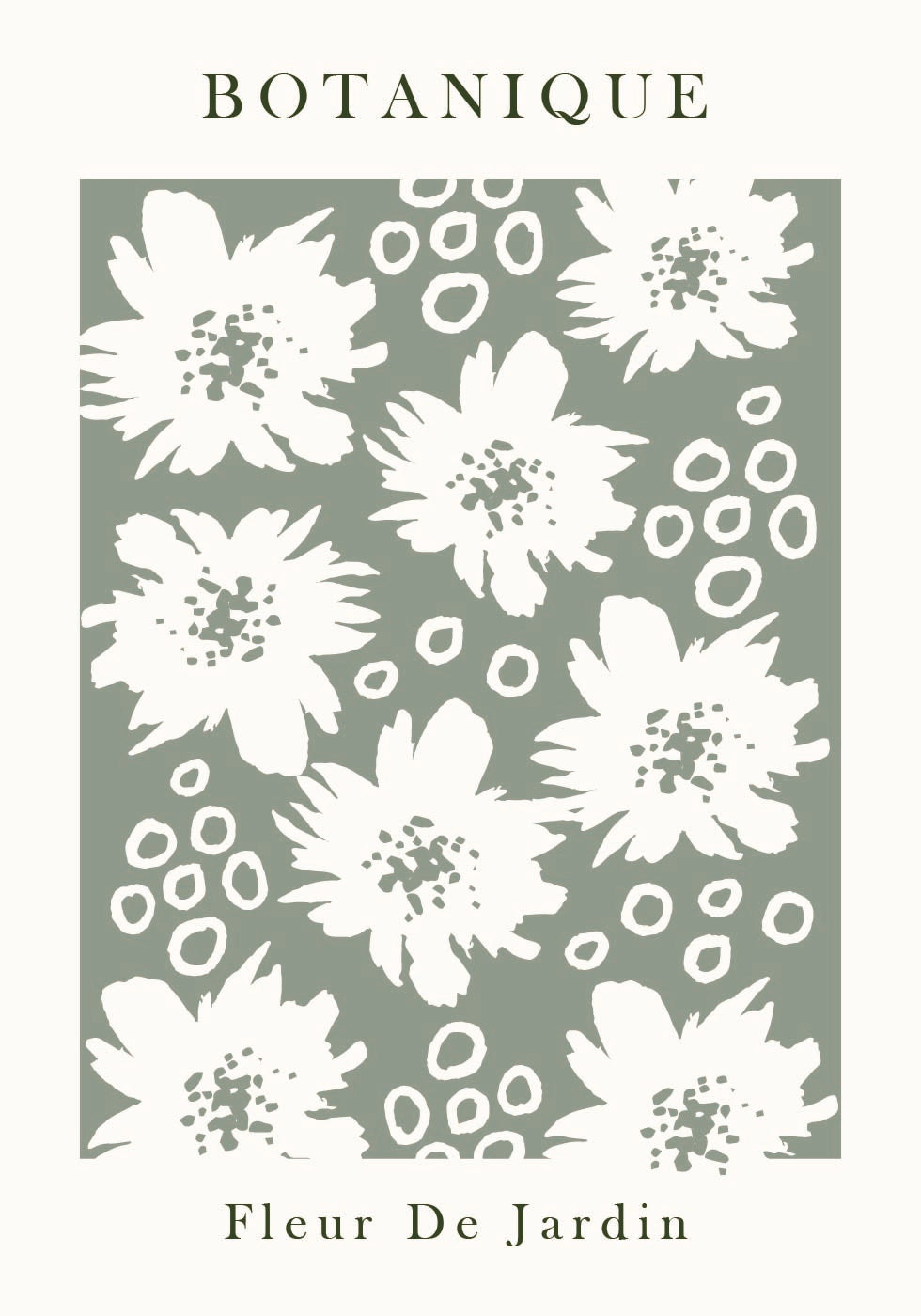 Fleur De Jardin No. 1 Poster