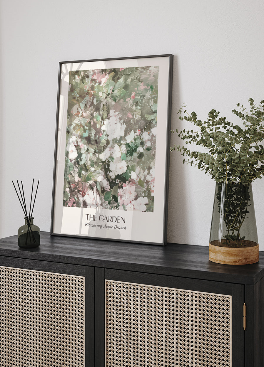 Flowering Apple Branch Poster