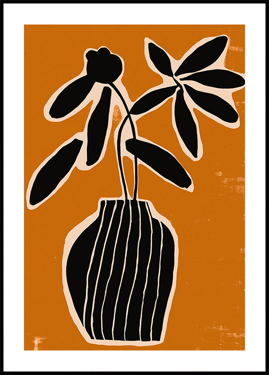 Ochre Still lIfe No 2  Poster
