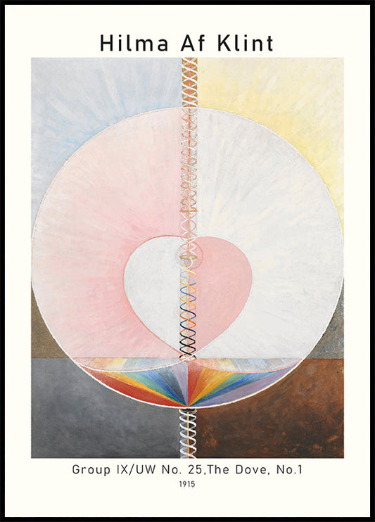 Hilma Af Klint - The Dove No. 1 Poster