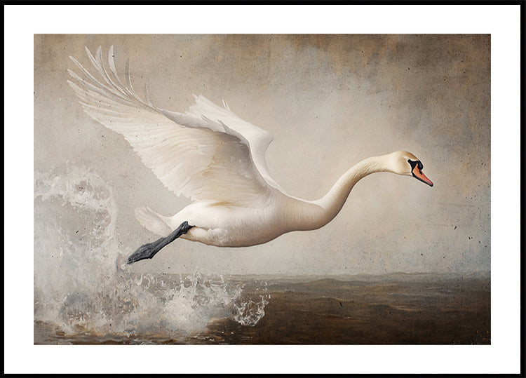 Graceful Flight Poster