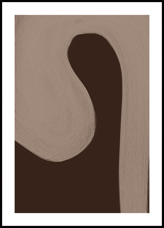 Colour Palette   Mocha Mousse   Iv  Poster