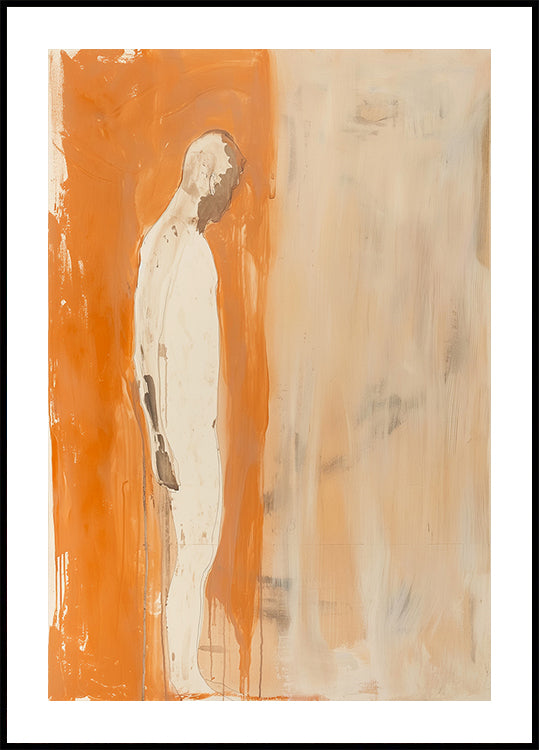The Man In Orange Poster